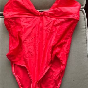 One piece bathing suit